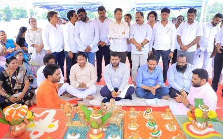 मीरा-भायंदर में भव्य नवरात्रि महोत्सव की शुरुआत, गोखले मैदान में 25 हजार से ज्यादा गरबा प्रेमियों के थिरकने की तैयारी