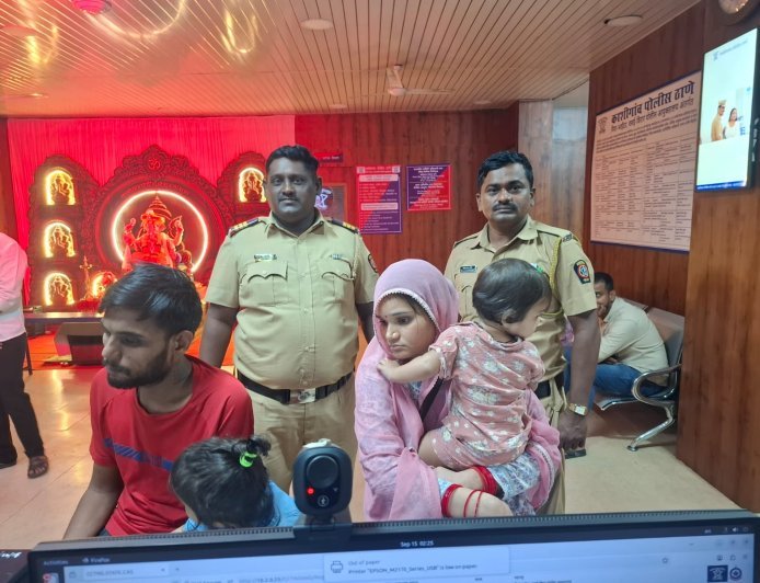 काशिगांव पुलिस की सतर्कता से बची एक परिवार के चार सदस्यों की जान