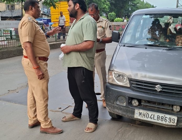 मीरा-भाईंदर में अवैध छात्र परिवहन पर RTO की कार्रवाई, 18 वाहनों पर लगा ₹1.85 लाख का जुर्माना