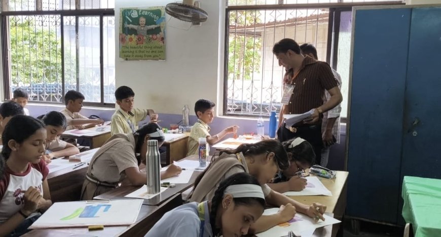 विद्यार्थियों के लिए शिवसेना की ओर से चित्रकला अभ्यास परीक्षा का आयोजन