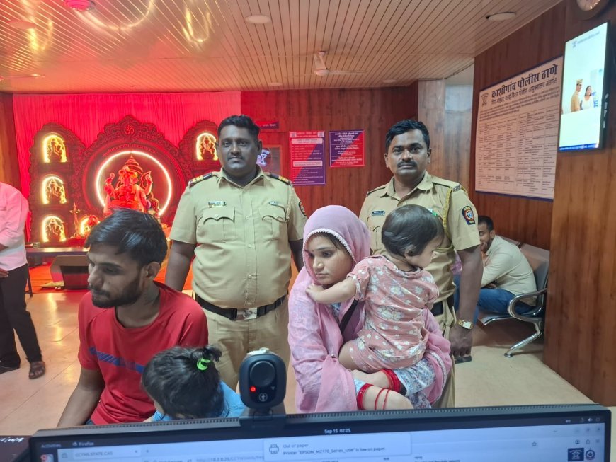 काशिगांव पुलिस की सतर्कता से बची एक परिवार के चार सदस्यों की जान