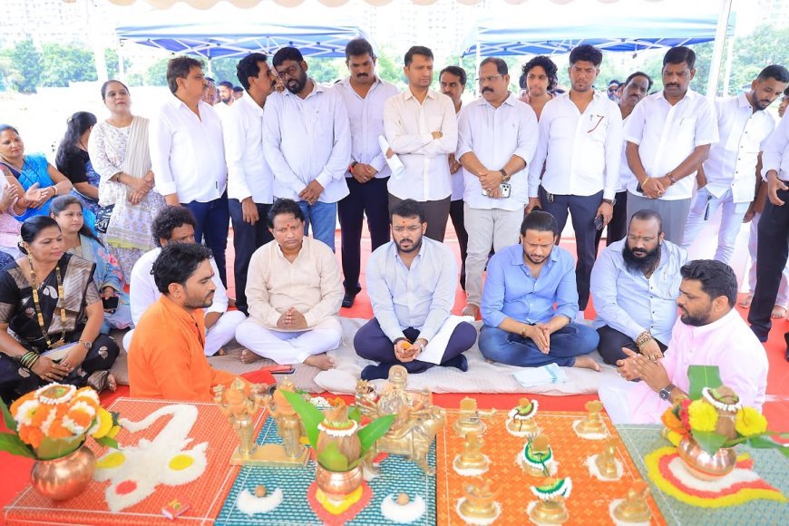 मीरा-भायंदर में भव्य नवरात्रि महोत्सव की शुरुआत, गोखले मैदान में 25 हजार से ज्यादा गरबा प्रेमियों के थिरकने की तैयारी