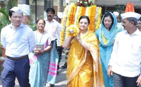 मराठी भाषा के संरक्षण और संवर्धन का संदेश, मीरा-भाईंदर में निकली ग्रंथ दिंडी