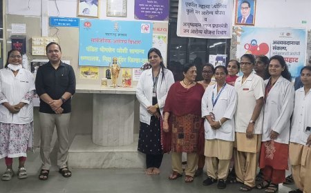 भाईंदर के पंडित भीमसेन जोशी अस्पताल पहुंचे स्वास्थ्य आयुक्त संजय काटकर, सुविधाओं का लिया जायजा