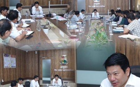 मीरा-भाईंदर में त्योहारों से पहले स्वच्छता की तैयारी तेज, आयुक्त राधाबिनोद शर्मा ने अधिकारियों को दिए निर्देश