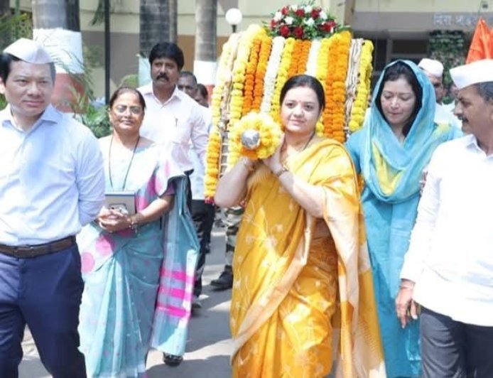 मराठी भाषा के संरक्षण और संवर्धन का संदेश, मीरा-भाईंदर में निकली ग्रंथ दिंडी