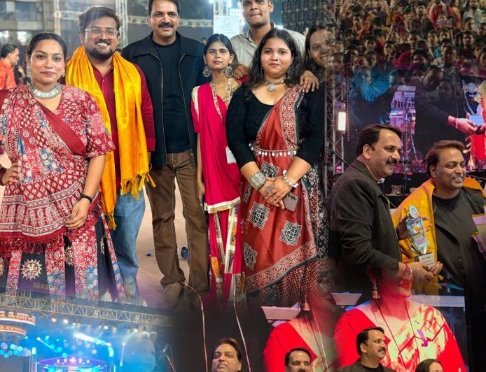 भाईंदर में लोटस नवरात्रि की धूम, गणेश आचार्य ने किया फिल्म का प्रमोशन; भजन जैमिंग और DJ चेतस का भी होगा आयोजन