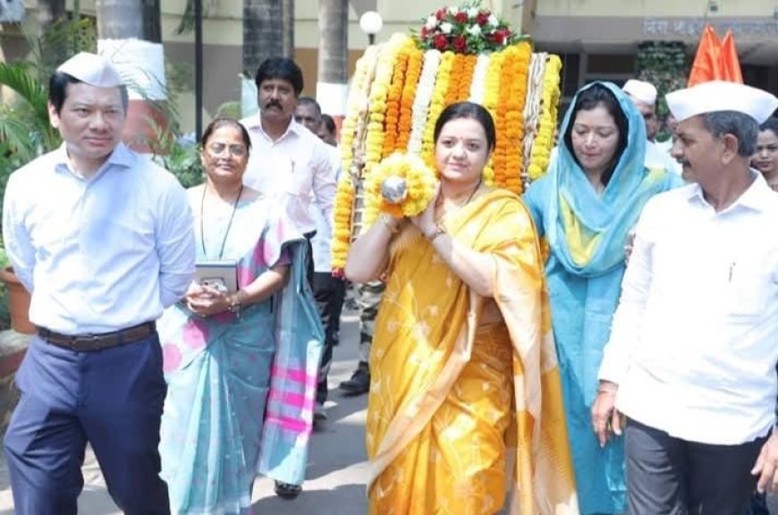 मराठी भाषा के संरक्षण और संवर्धन का संदेश, मीरा-भाईंदर में निकली ग्रंथ दिंडी